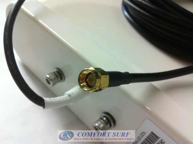 4G LTE UMTS 3G HSDPA Yagi Antenna 698 to 2170MHz, Gain 11dBi with 10 Meters Cable