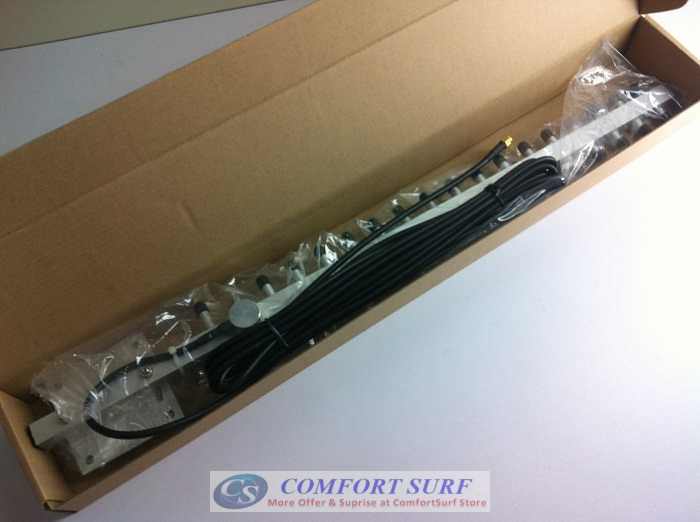 18dbi RP SMA 2.4GHz Wireless WiFi Yagi / Omni Antenna Booster