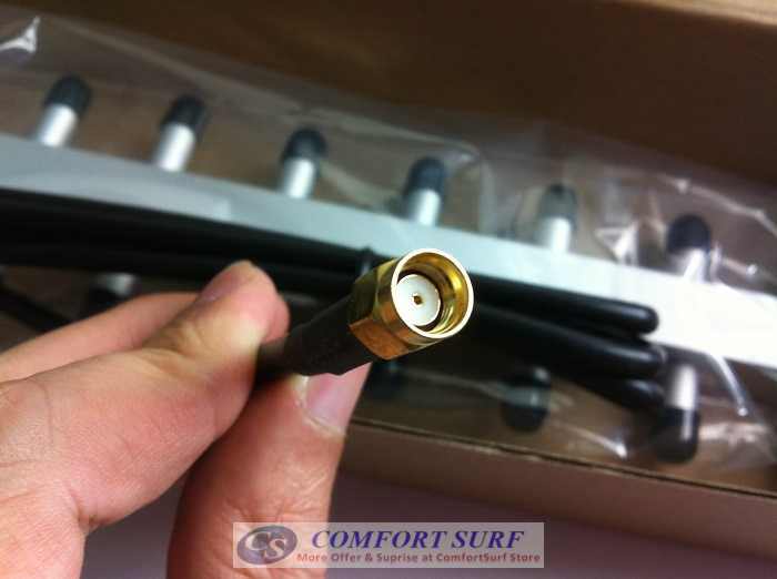 18dbi RP SMA 2.4GHz Wireless WiFi Yagi / Omni Antenna Booster