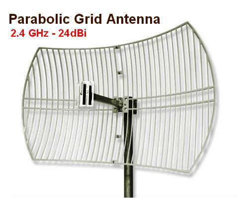 24dBi Parabolic Grid Antenna 2.4Ghz Wireless Wifi Antenna