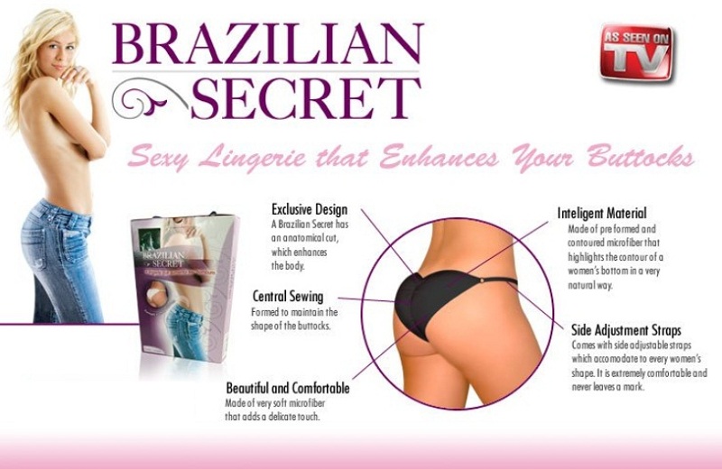Brazilian Secret Buttocks Enhanced Lingerie to Reshape your Body