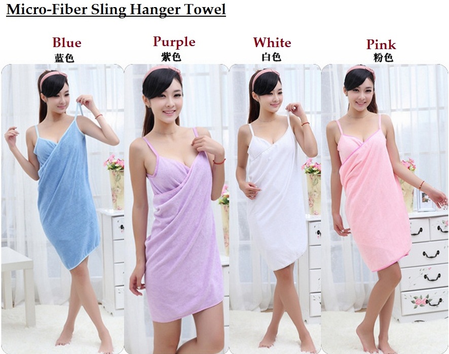 Wearable Magic Sling Hanger Bath Towel