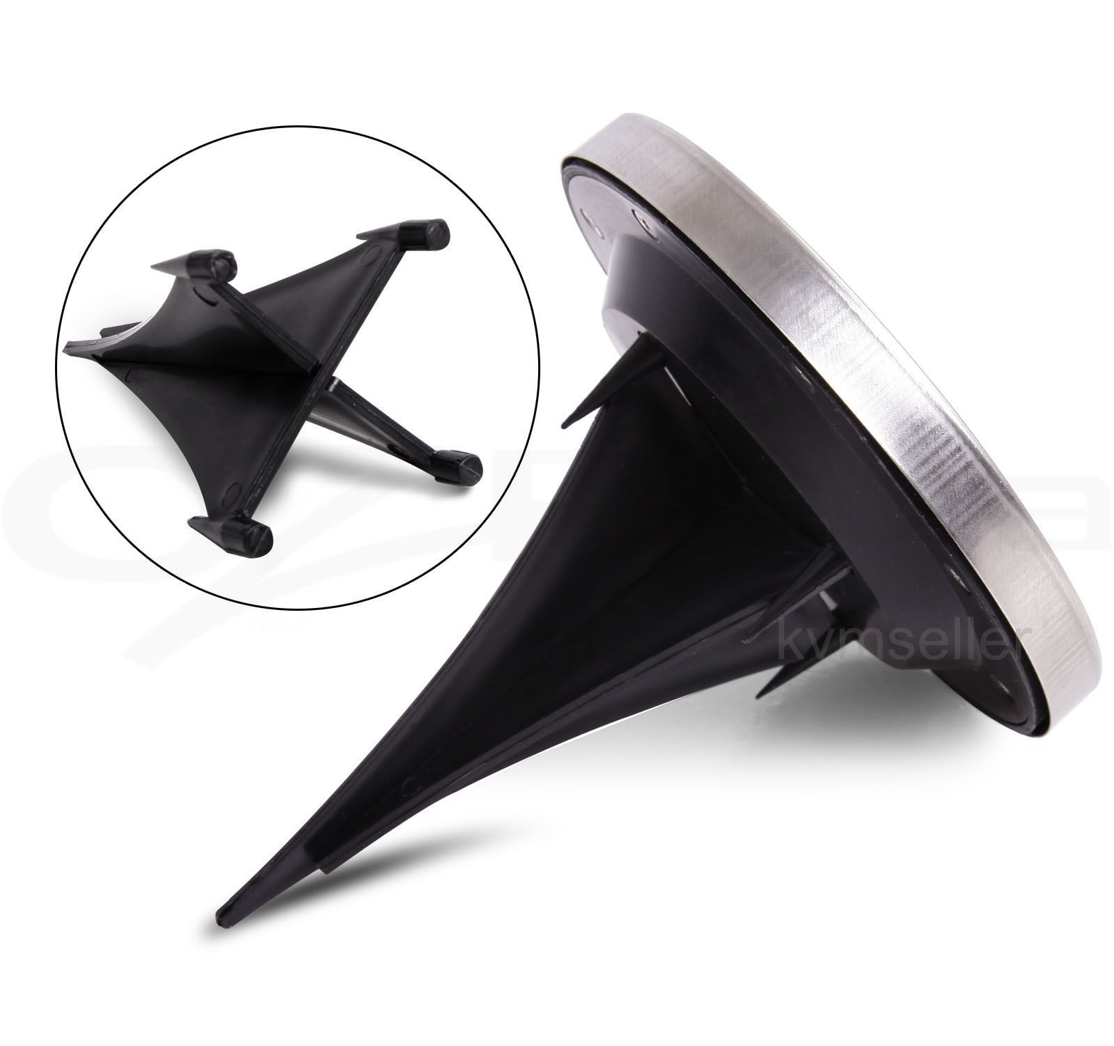 Solar Powered LED lamp Stainless Steel In Ground light Outdoor Garden Pathway Deck Marker