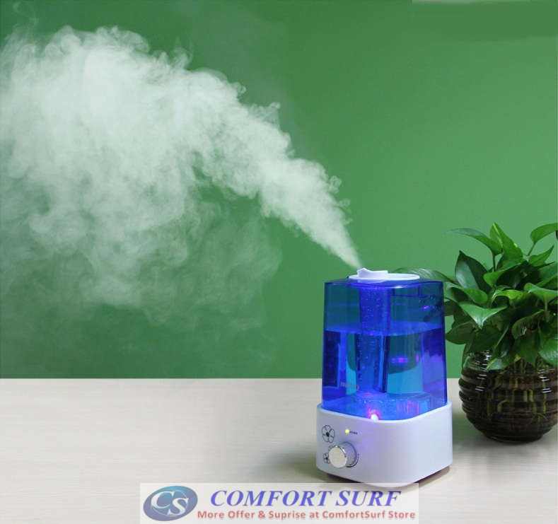 Large Capacity Silent Mode Anion Humidifier Aroma Diffuser