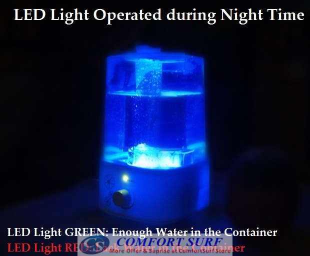 Large Capacity Silent Mode Anion Humidifier Aroma Diffuser