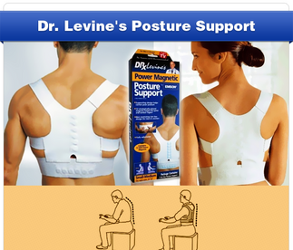 Power magnetic Posture Sport Prevent Chronic Neck and Back Pain Improve Posture!