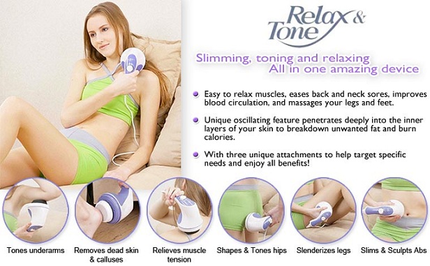 Relax & Spin Tone Whole Body Massager