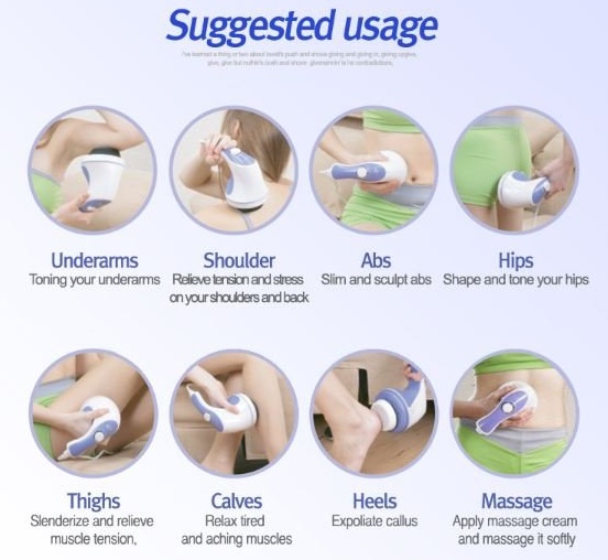 Relax & Spin Tone Whole Body Massager