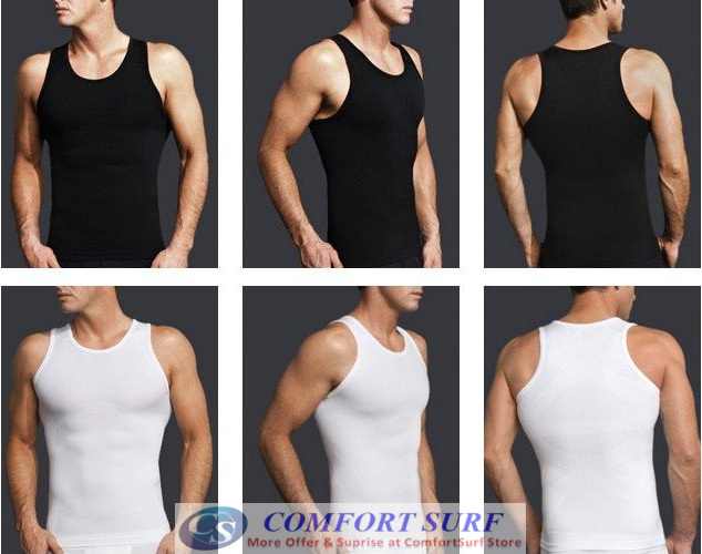 Men Body Shaper Vest Slim N Lift (M, L, XL, XXL)