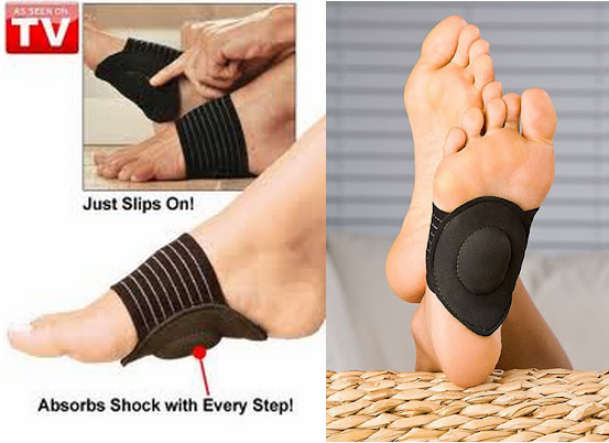 All-Day Relief for Achy Feet! STRUTZ Cushioned Arch Support