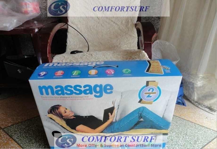 Reversible Faux Sheepskin Massage Mat