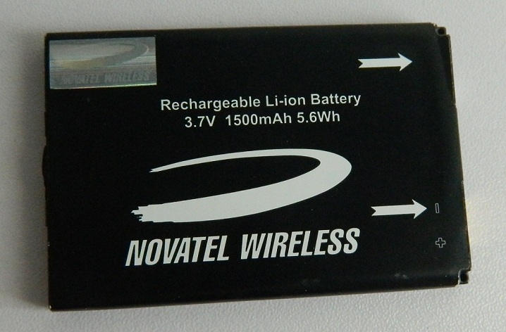 Novatel Wireless Mifi Router Rechargeable Li-ion Battery