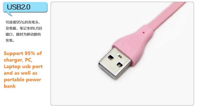 New 3 in 1 Keychain Multifunctional Noodle Style / Charging Cable With LED Light