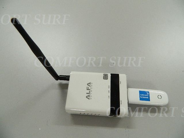 Alfa R36 Wifi Extender + 3G Mifi Wireless router