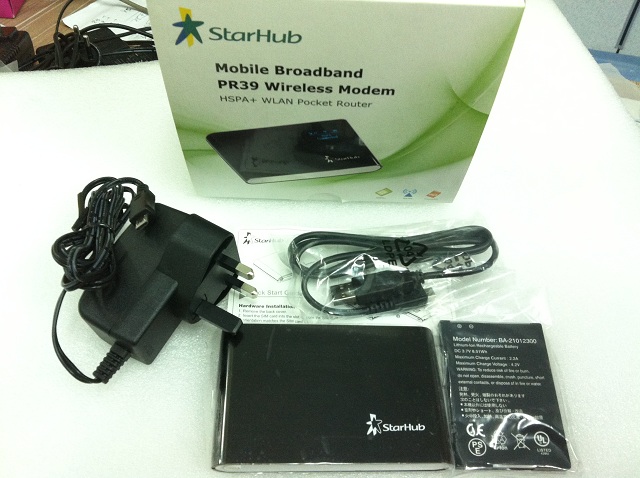Starhub Bandluxe PR39 Portable Mobile Wifi Mifi Router Starhub Bandluxe PR39 Portable Mobile Wifi Mifi Router