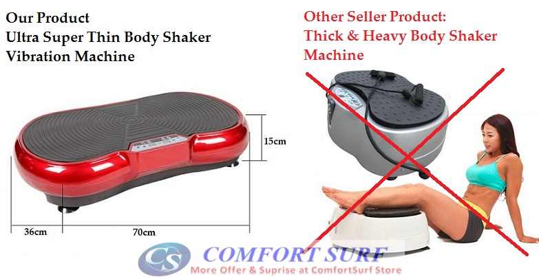 NEW GENERATION! Whole Body Shaker Shaper Vibration Slimming Fitness Exercise