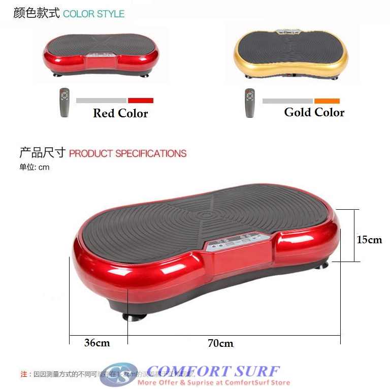 NEW GENERATION! Whole Body Shaker Shaper Vibration Slimming Fitness Exercise