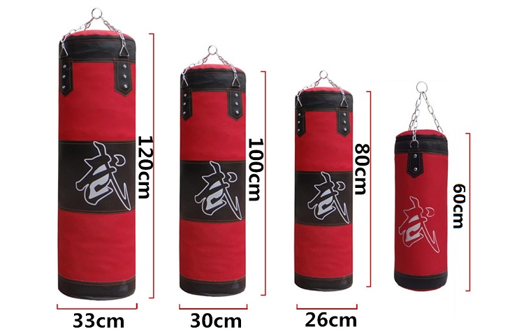 80 / 100cm Training Fitness MMA Boxing Heavy Sand Punching Bag Buy 1 Free 4