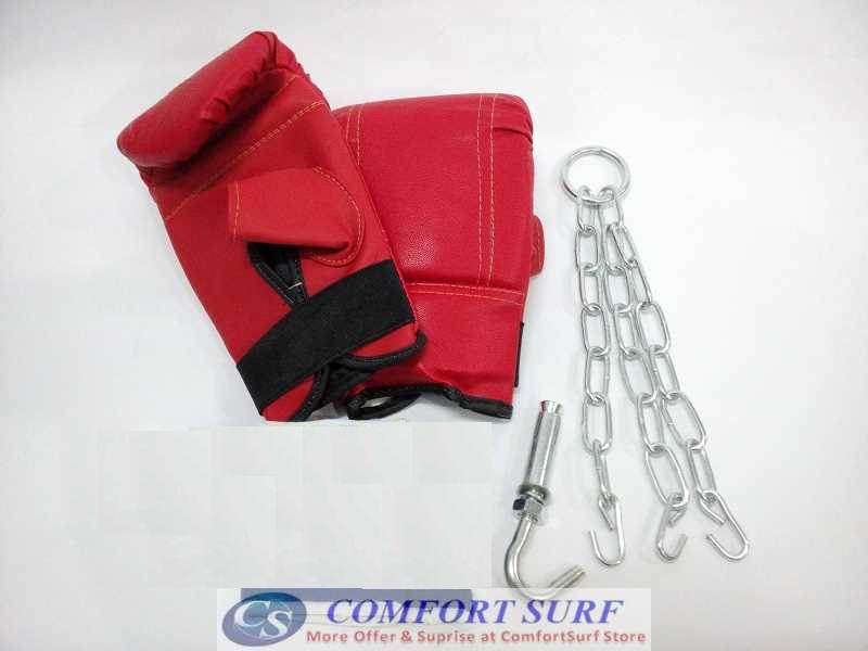 80 / 100cm Training Fitness MMA Boxing Heavy Sand Punching Bag Buy 1 Free 4