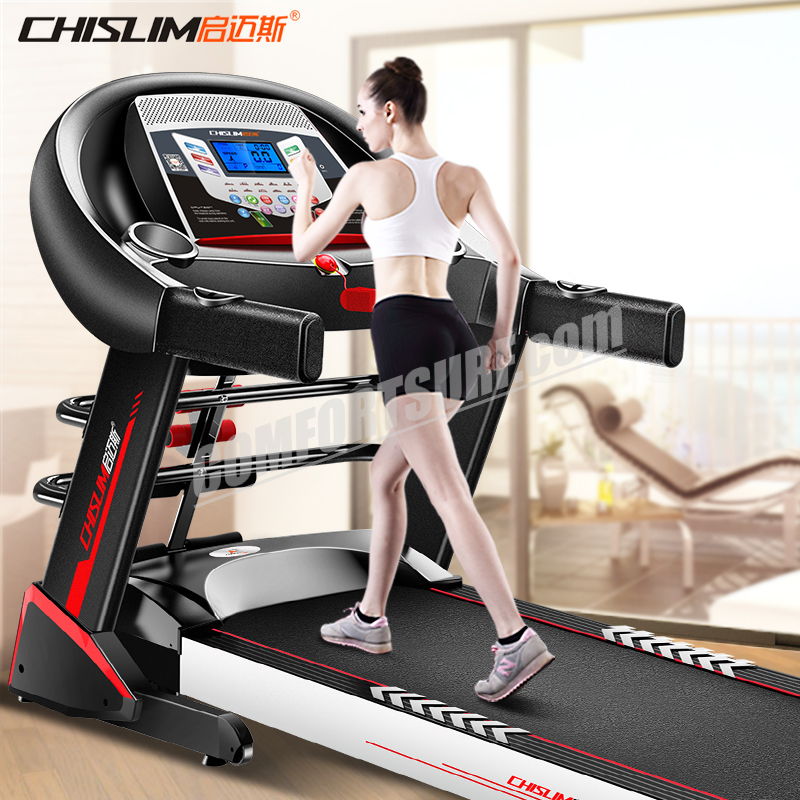 4.0HP Chislim T600D (D series) Electric Treadmill 62CM Wide Running Platform With Auto Refueling System & Four Drive Shock Absorption  Damping System
