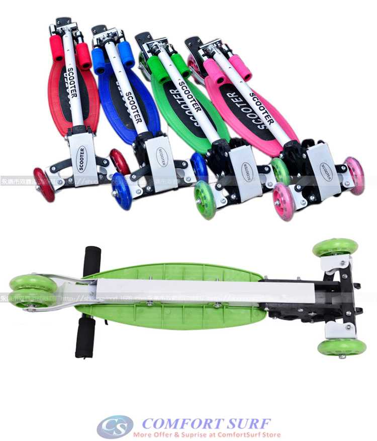 Quality Four Wheel Trail Twist Scooter Skate Skateboard - Super light weight with high stability