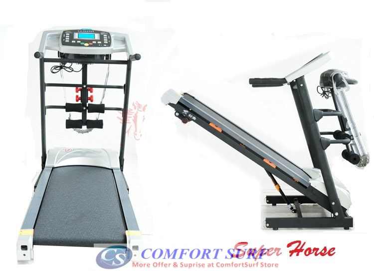 Genuine SuperHorse Multifunction Treadmill SH-358 3.5HP Home Fitness Gym Running Walking Equipment