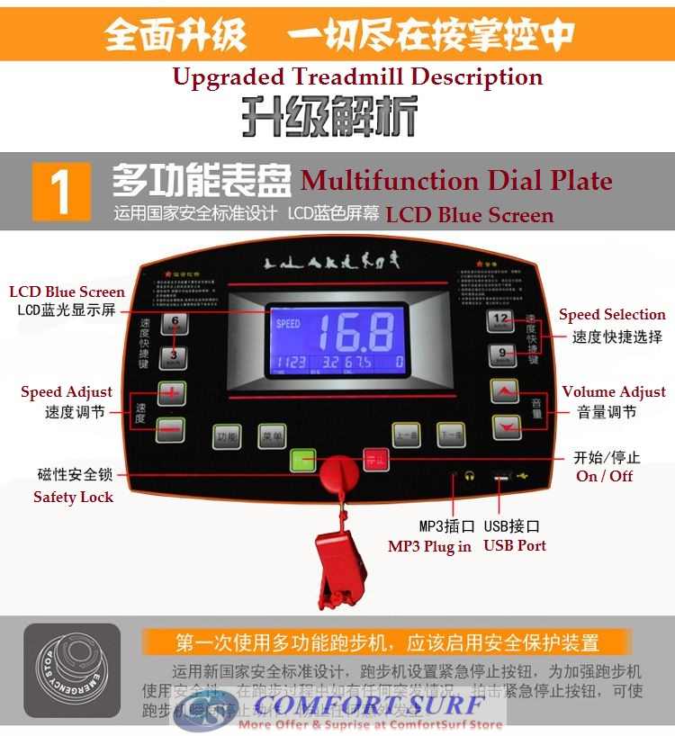 Genuine SuperHorse Multifunction Treadmill SH-358 3.5HP Home Fitness Gym Running Walking Equipment