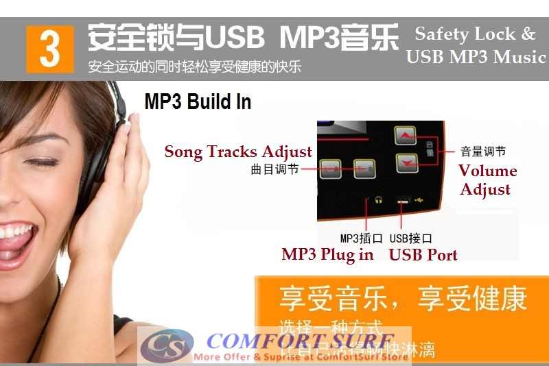 Genuine SuperHorse Multifunction Treadmill SH-358 3.5HP Home Fitness Gym Running Walking Equipment