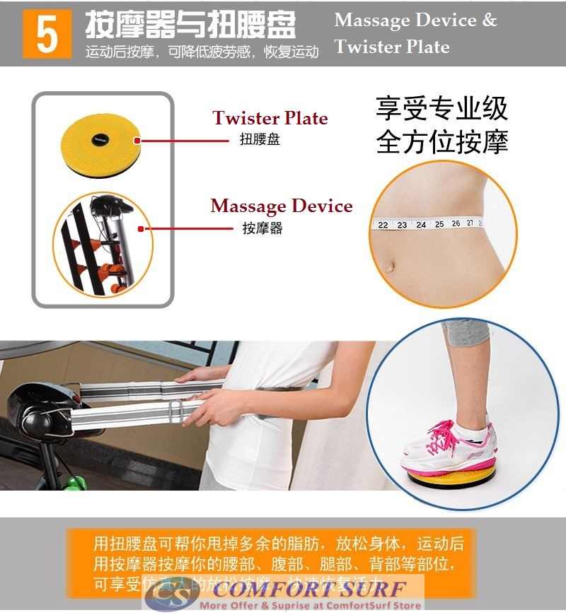 Genuine SuperHorse Multifunction Treadmill SH-358 3.5HP Home Fitness Gym Running Walking Equipment