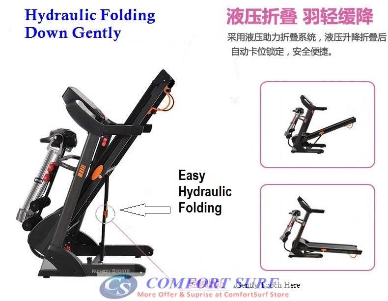 Genuine SuperHorse SH-388 Multifunction Treadmill 3.0HP With Electric Incline Decline Home Fitness Gym Running Walking Equipment