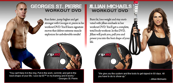 Rip 60 Fitness Training System Total-Body Transformation