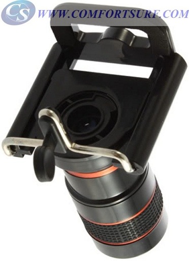 8x Zoom Detachable Optical Lens for Mobile Phone Telescope with Universal Holder