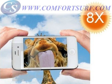 8x Zoom Detachable Optical Lens for Mobile Phone Telescope with Universal Holder