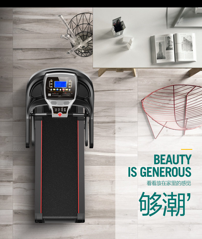 Genuine 3.0HP YeeJoo Single / Multifunction Treadmill AD-A900 Home Fitness Gym Running Walking Equipment